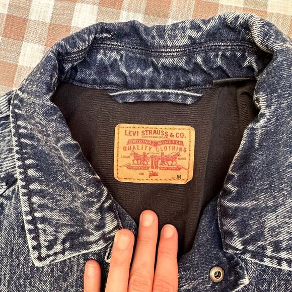 Levi’s x Patta Acid Wash Denim Coaches Jacket RARE - Picture 3 of 9